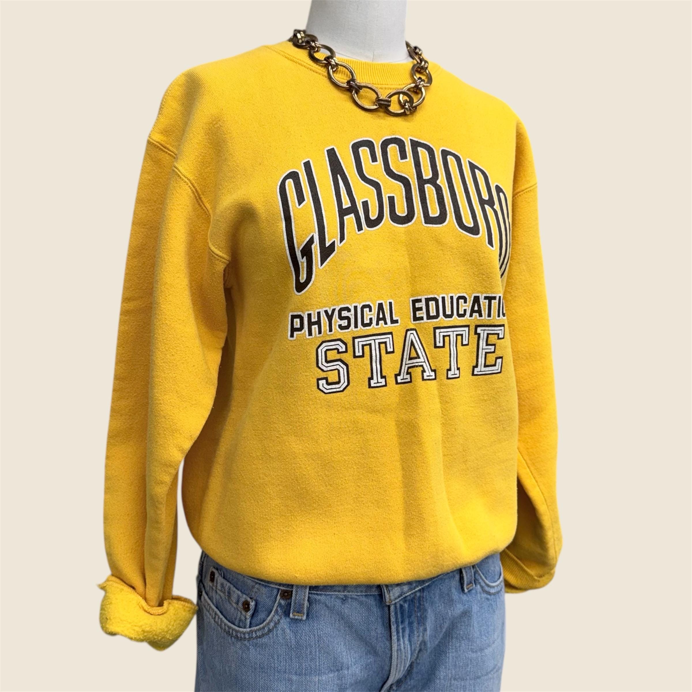 Vintage Glassboro State Sweatshirt Retro 1980s Rowan University +
