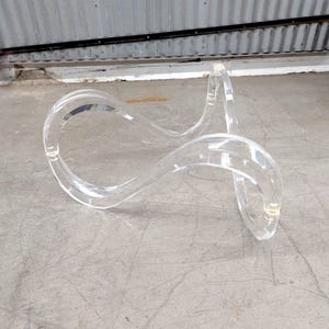 Charles Hollis Jones Lucite Table - Etsy