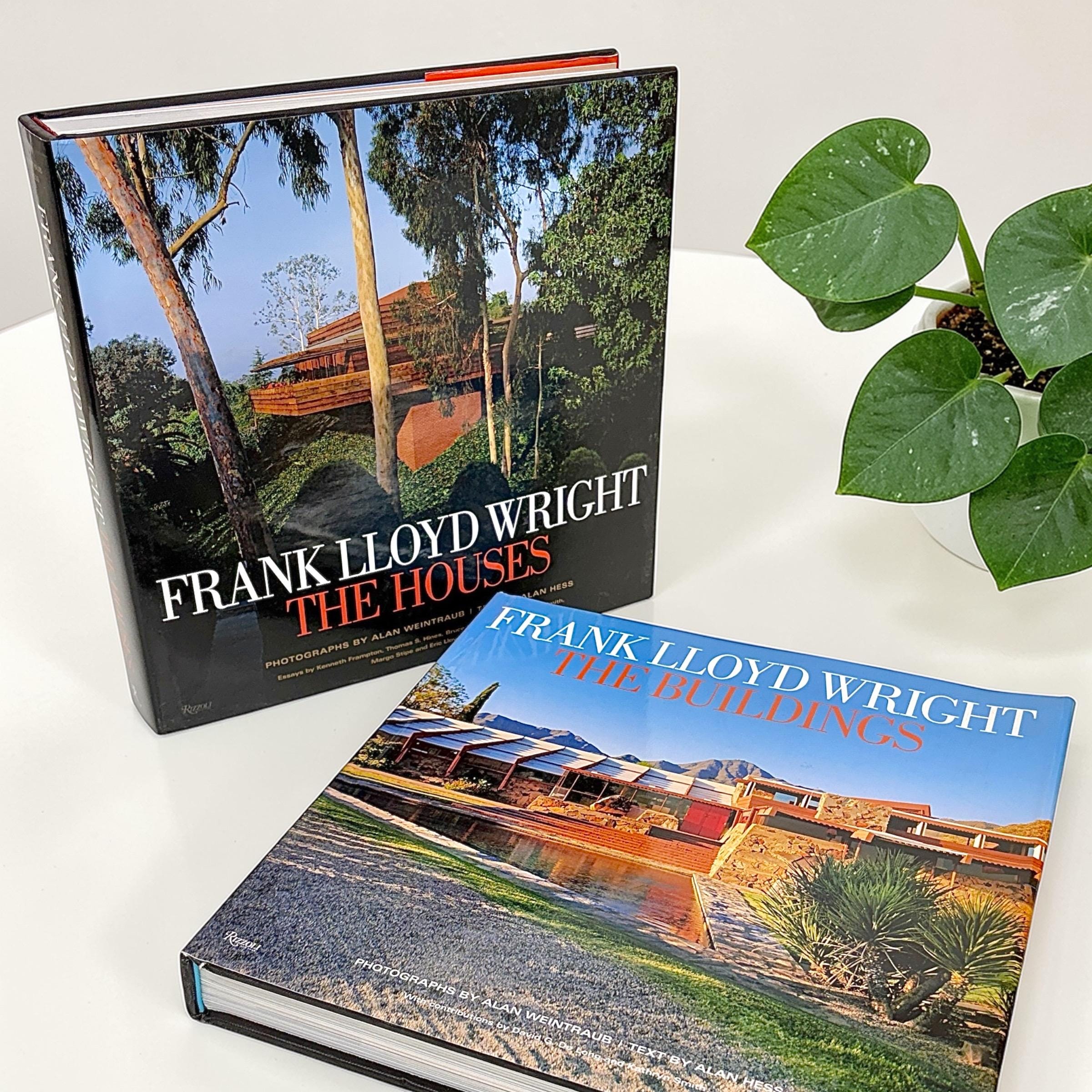 Vintage Frank Lloyd Wright Books Retro 2000s the Buildings and the
