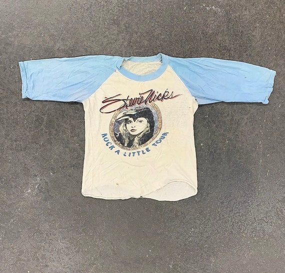 Vintage Stevie Nicks Tee Retro 1986 Rock A Little