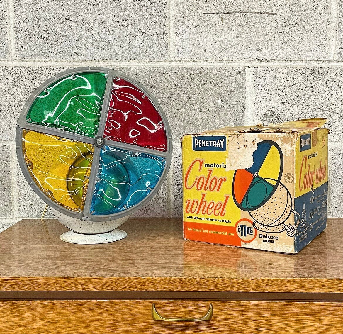 Penetray motorized color wheel deals