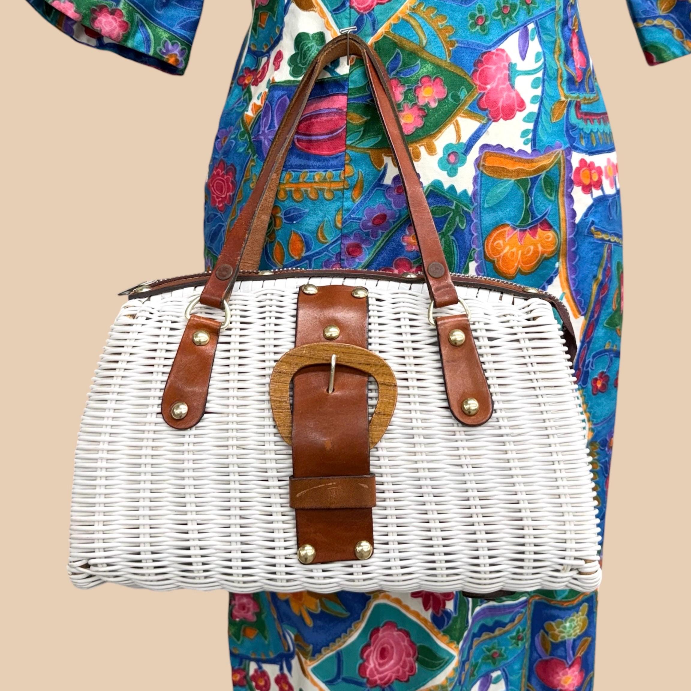 Vintage Basket Purse - Etsy