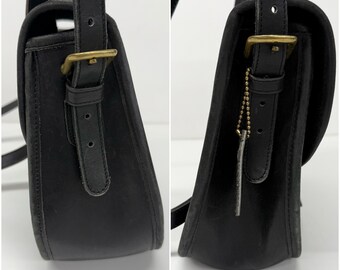 Vintage Coach Saddlery Bag Retro 1980s RARE + Preppy + Genuine