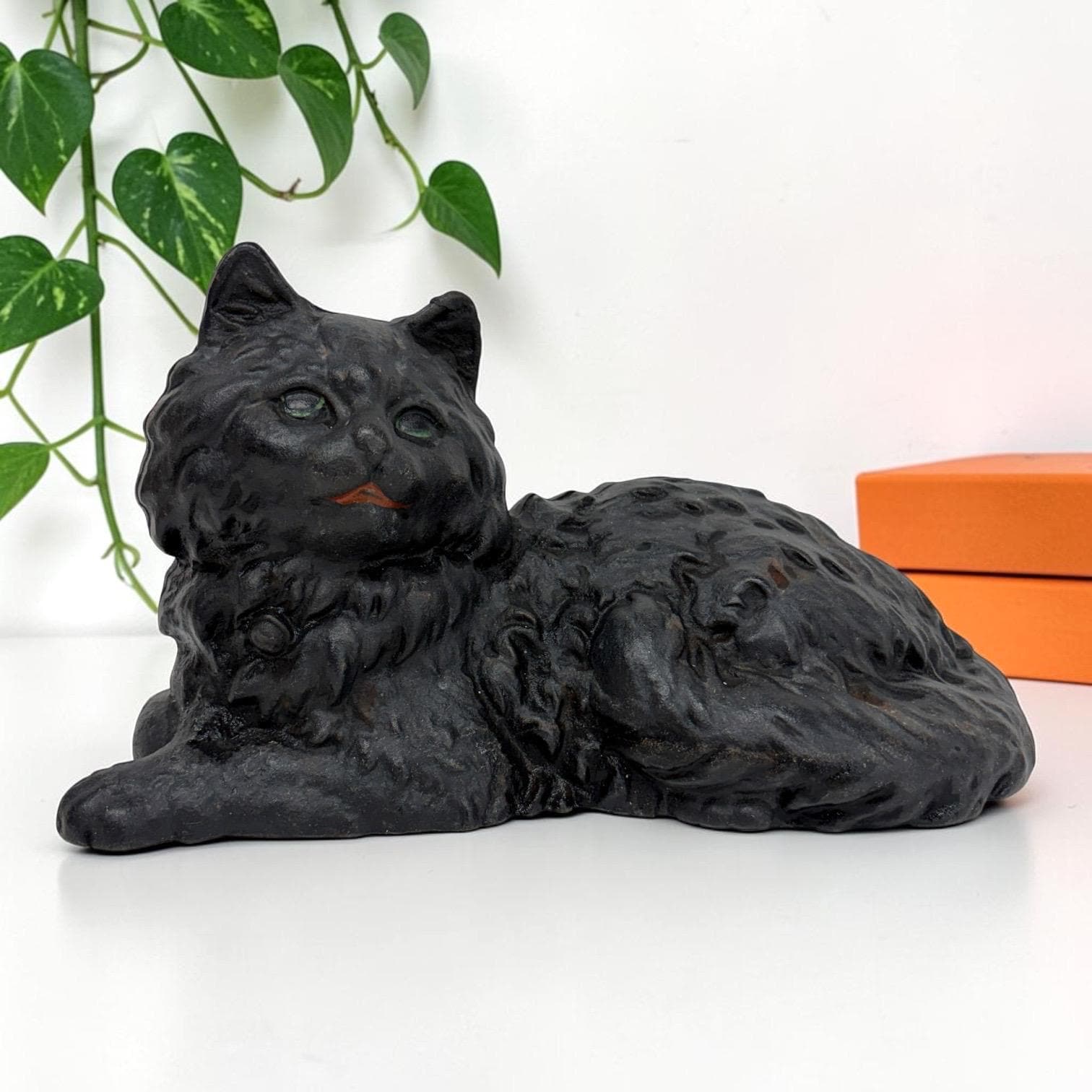 Cat's Eyes CE40ST 1996年 復刻版 フラワーポット アバロン Cast Iron Cat Vintage - Etsy