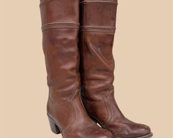 Vintage Cowboy Boots Retro 2000s Y2K + Corral + 1976 + Hearts +