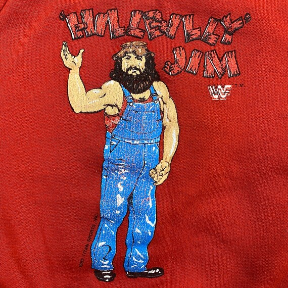 Vintage Hillbilly Jim Kids Sweatshirt Retro 1980s… - image 4