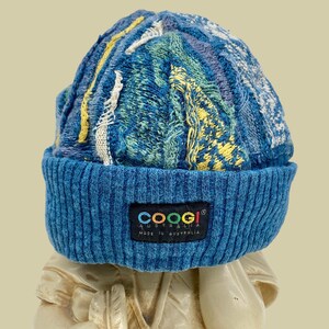 Vintage Coogi Beanie Retro 2000s Y2K + Unisex Size XL +