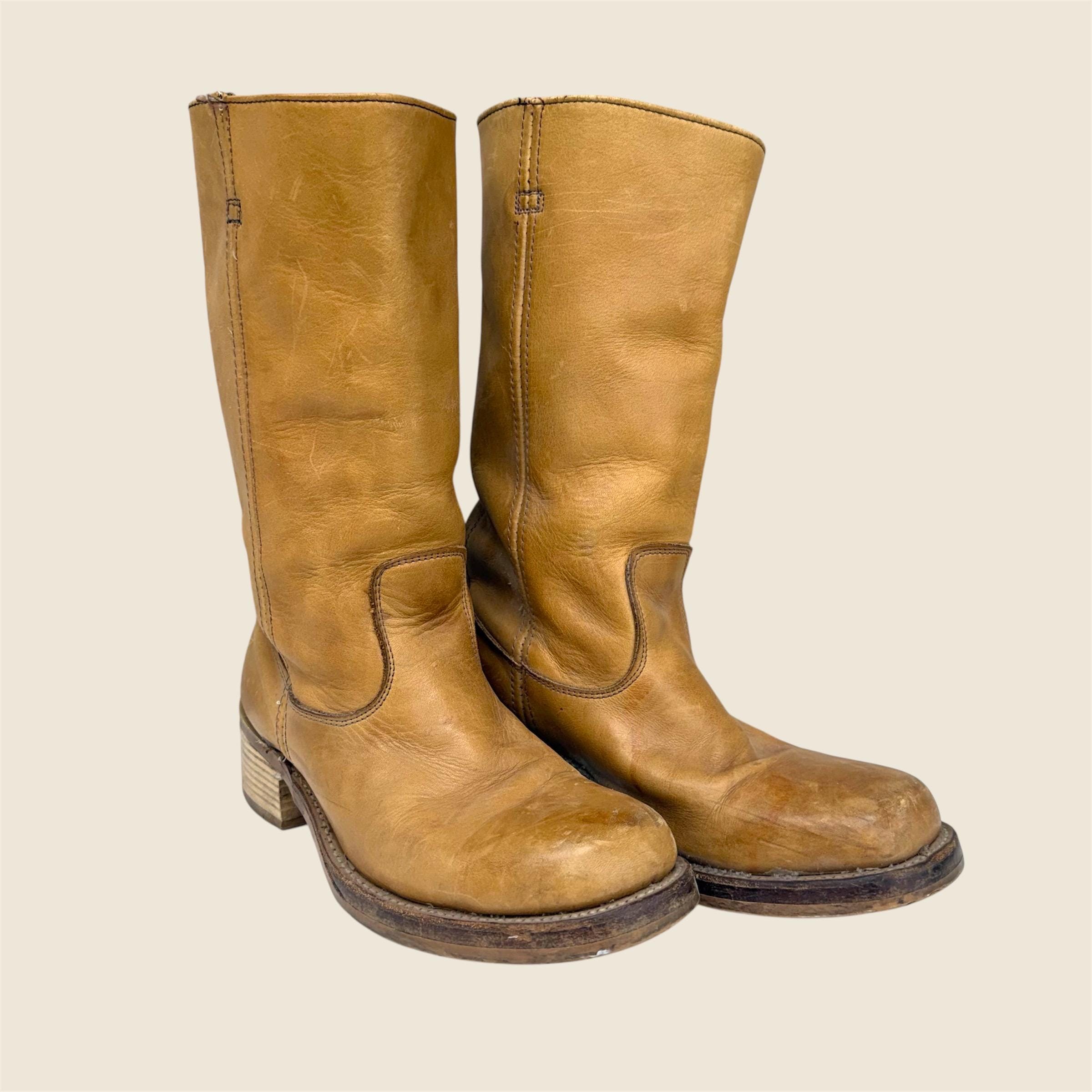 Vintage Campus Boots - Etsy