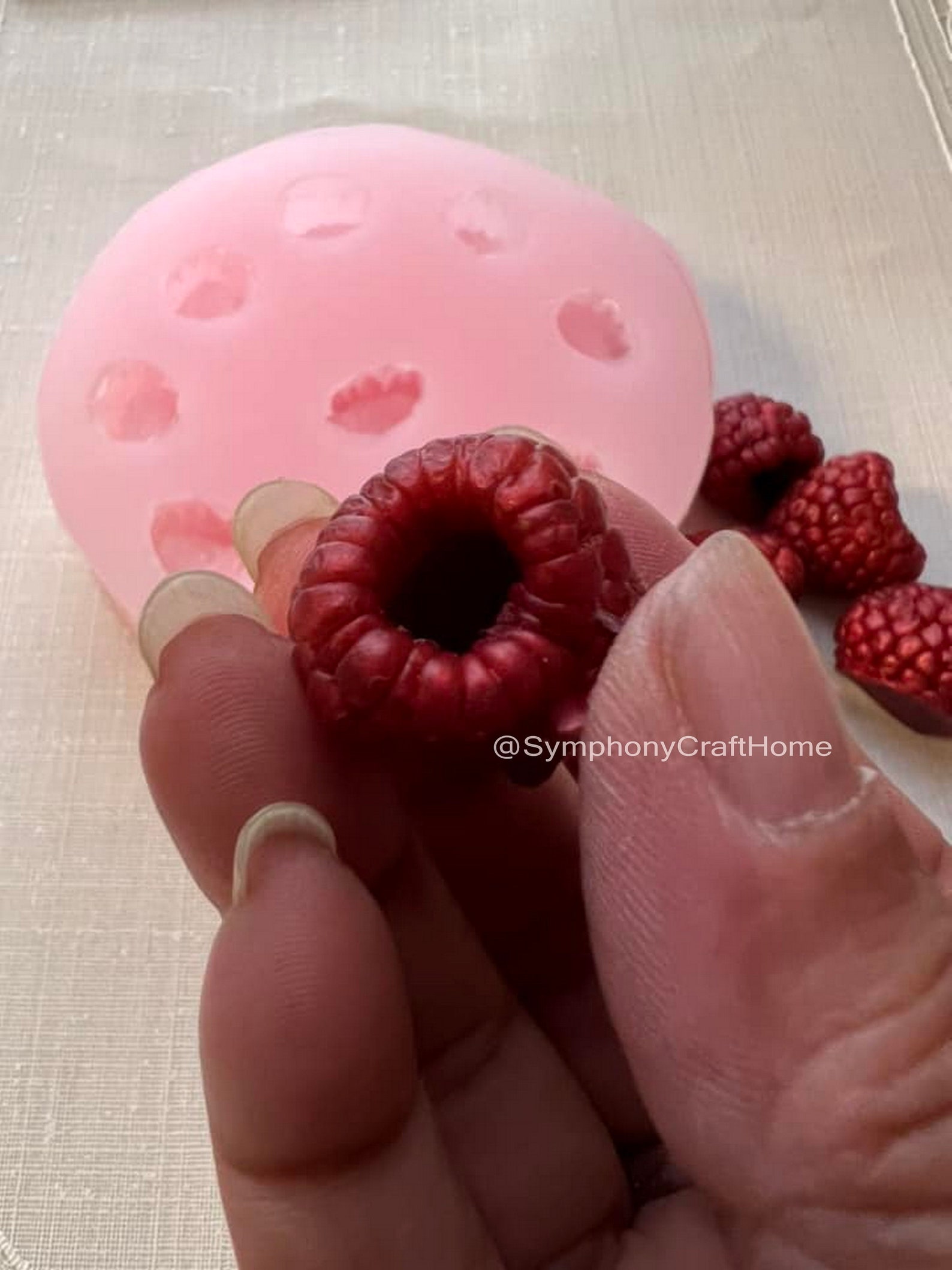3D Raspberry Mold. 9 Cavity Raspberries Mold. Fruits Molds. Etsy