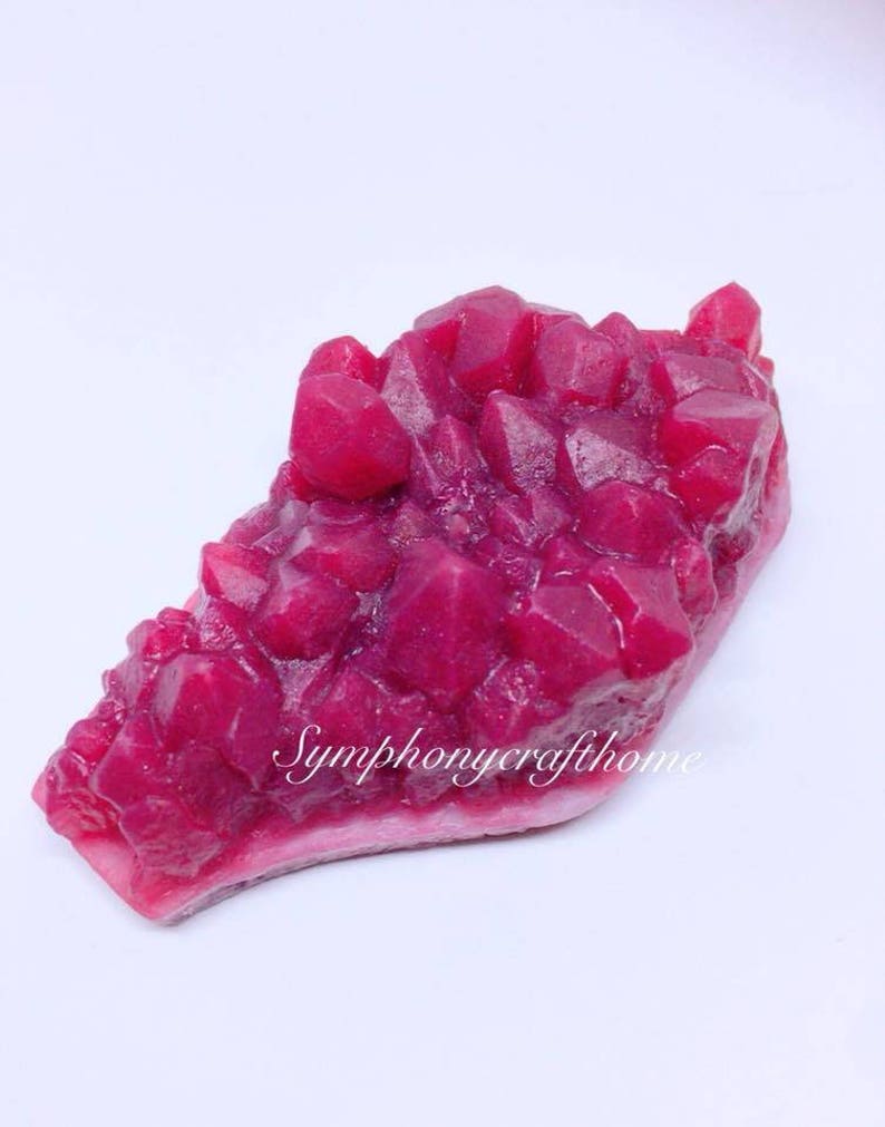 Crystal Silicone Mold Rock Crystal Mold Soap Mold Crystal Etsy