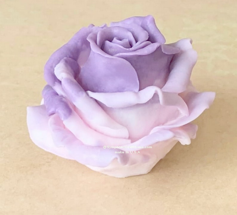 Make in U.S.A 3D rose mold Large rose mold flower mold wax Etsy