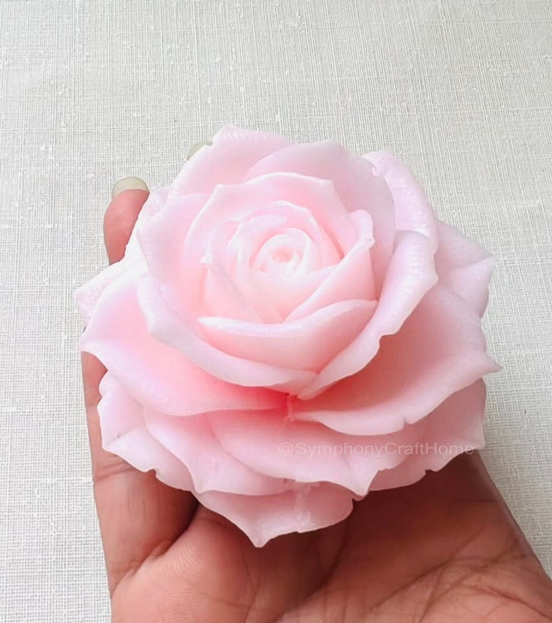 3D Rose Soap Mold Large Rose Soap Mold Rose Silicone Soap Etsy
