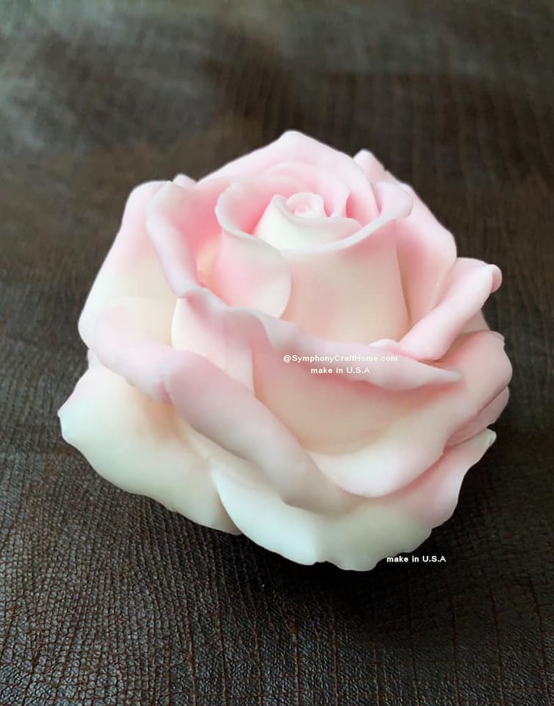 Make in U.S.A 3D rose mold Large rose mold flower mold wax Etsy