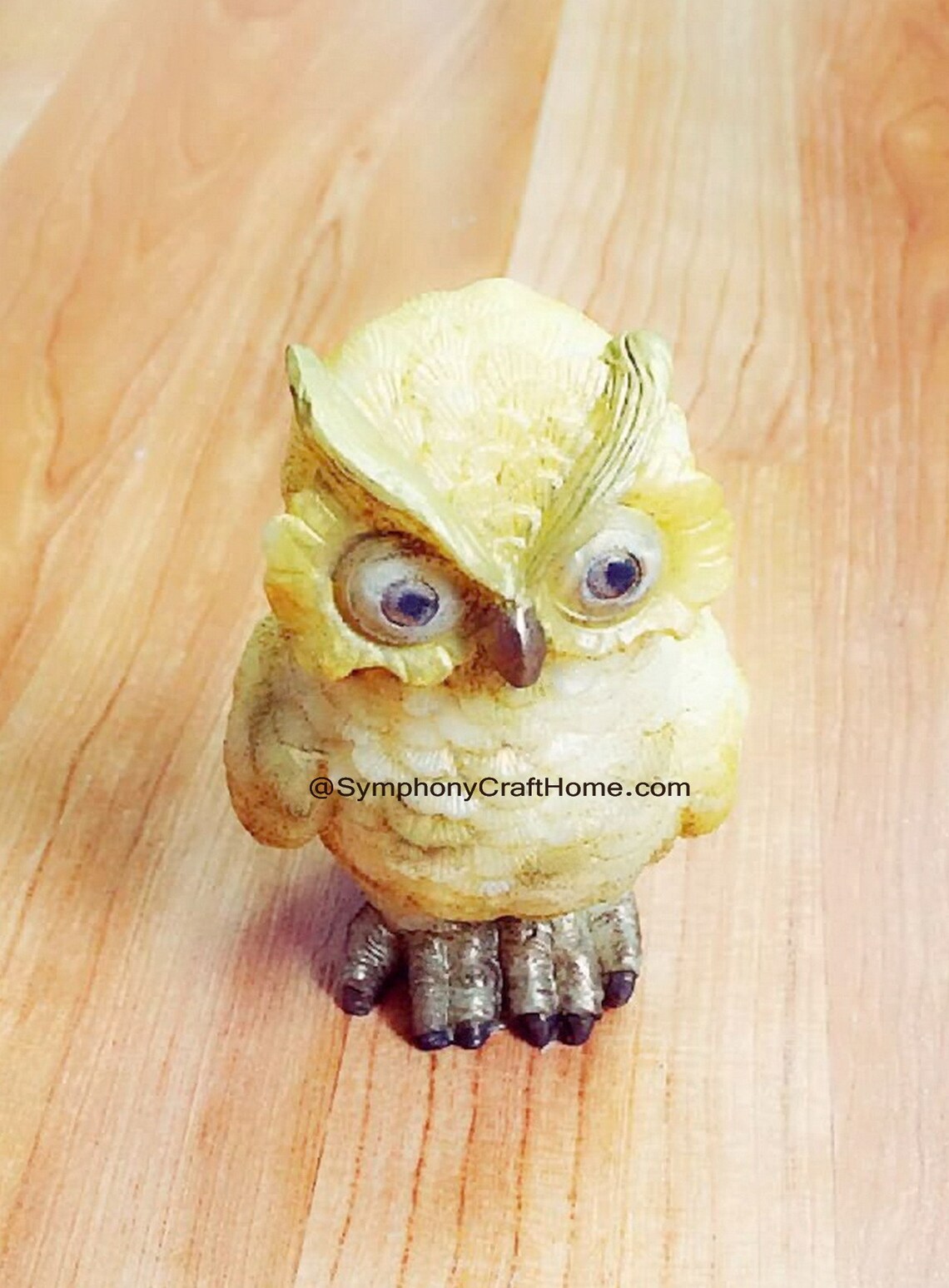 3D big owl mold 3D owl silicone mold animal mold silicone Etsy