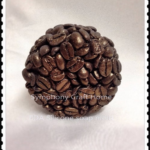 Coffee Beans Silicone Mold Soap Mold Tart Wax Mold Silicone Etsy