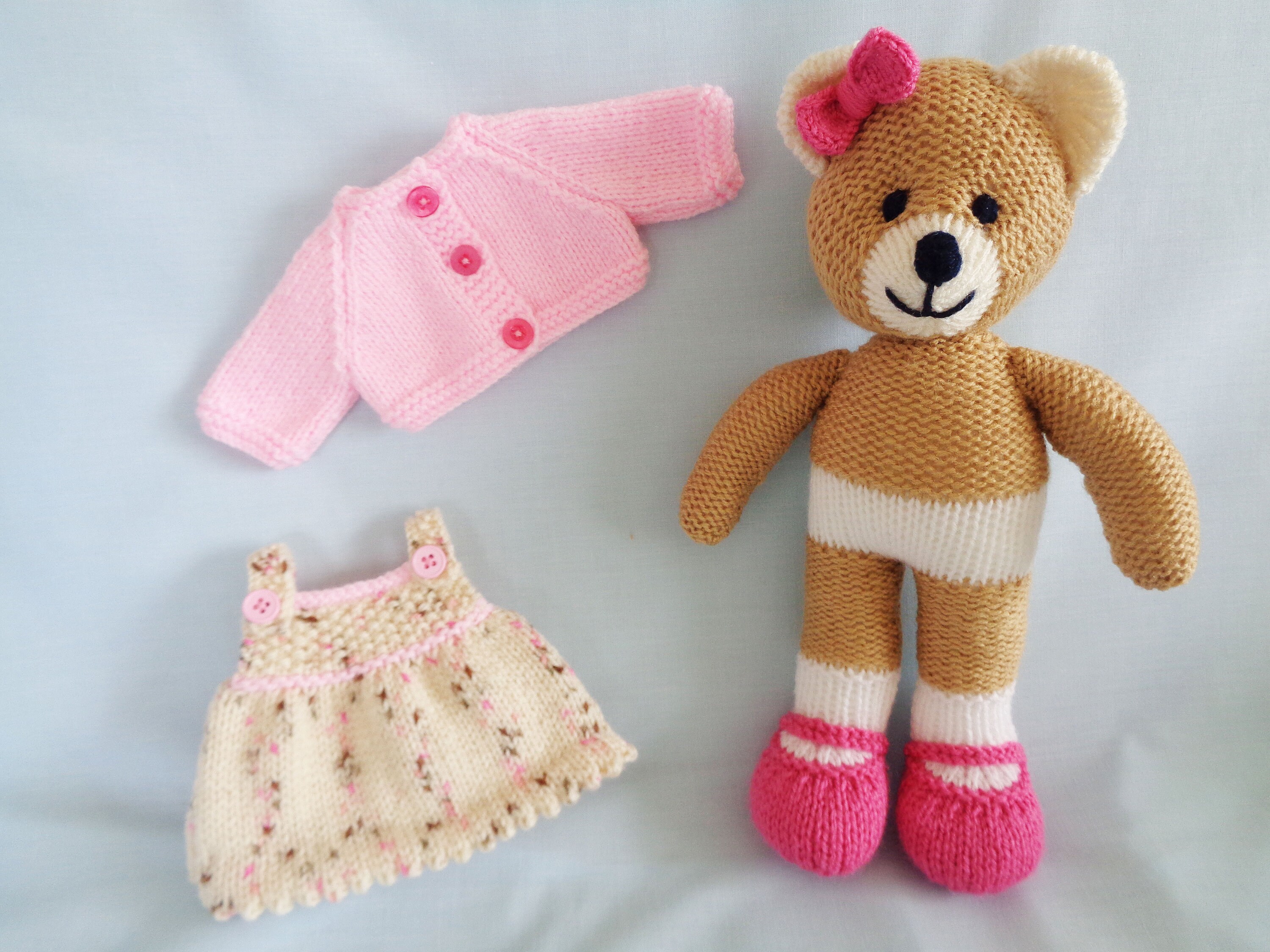 Teddy Bear Knitting Pattern, Instant Digital Download Teddy Bear Knitting Pattern, Instant Digital Download