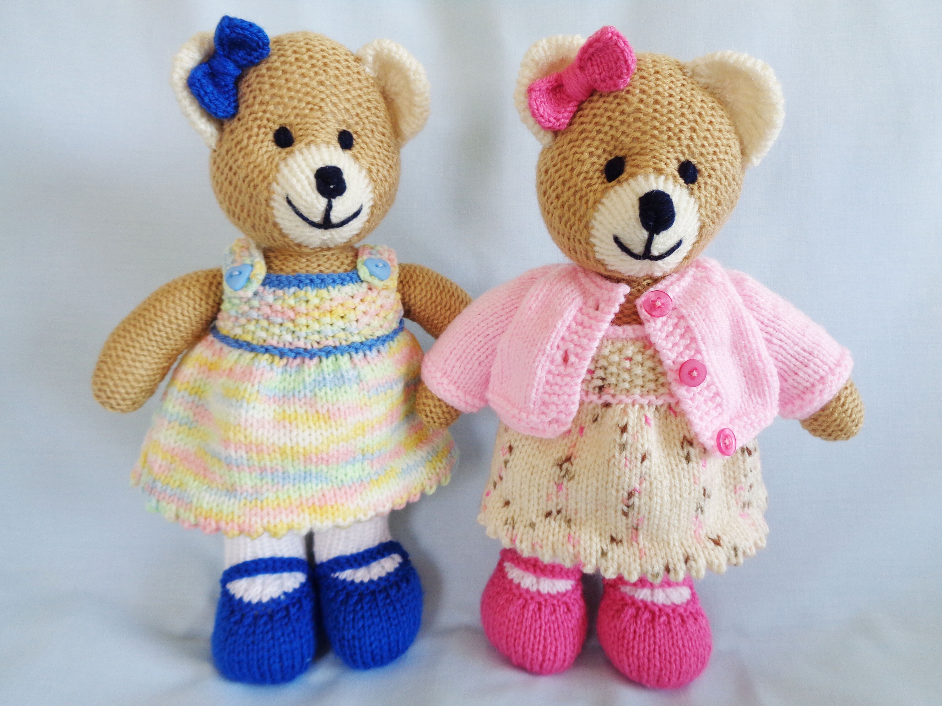 Two's Company Bear-Y Sweet Knitted Cuddle Bear