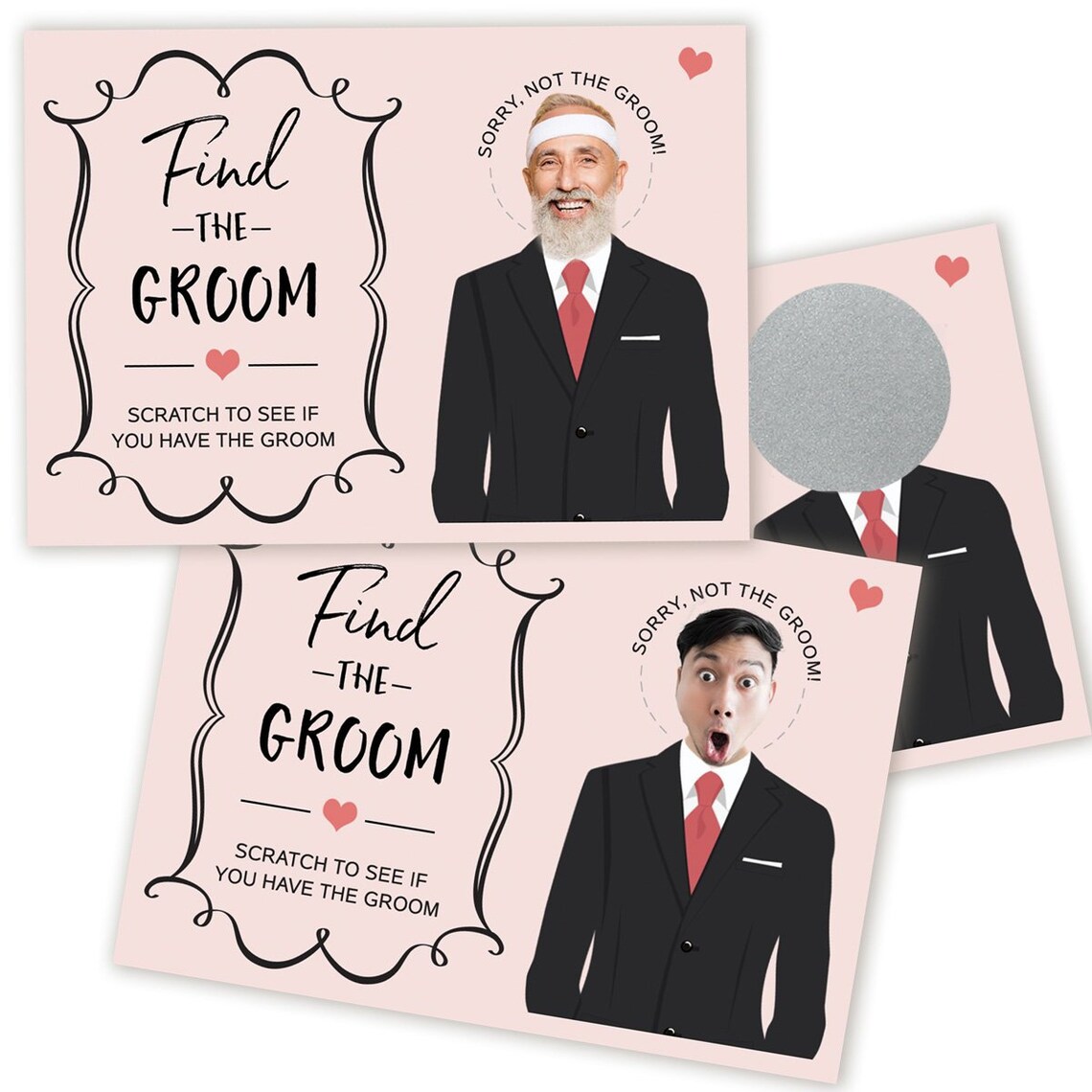 Who Has The Groom Game Set of 30 | Etsy
