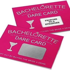 Dare Cards - Bachelorette Party Drinking Game for Girls Night Out, Set of 20 afbeelding 6