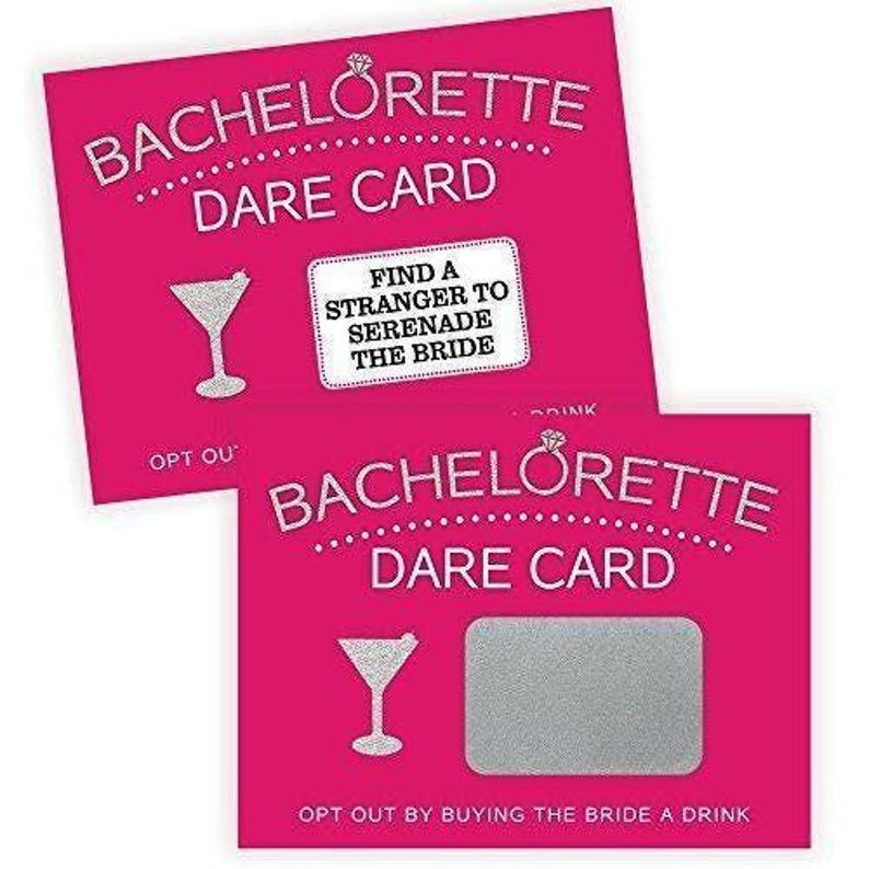 Dare Cards - Bachelorette Party Drinking Game for Girls Night Out, Set of 20 afbeelding 2