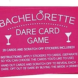 Dare Cards - Bachelorette Party Drinking Game for Girls Night Out, Set of 20 afbeelding 7