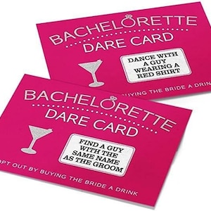 Dare Cards - Bachelorette Party Drinking Game for Girls Night Out, Set of 20 afbeelding 4