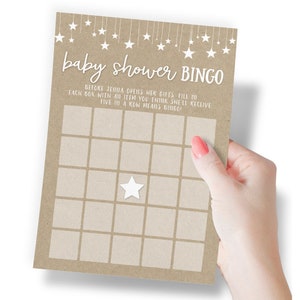 Digitaal kraftbingo-babyshowerspel |  Direct downloaden | PRP-912