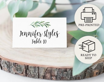 Printed Branch Place Cards | Set of 25