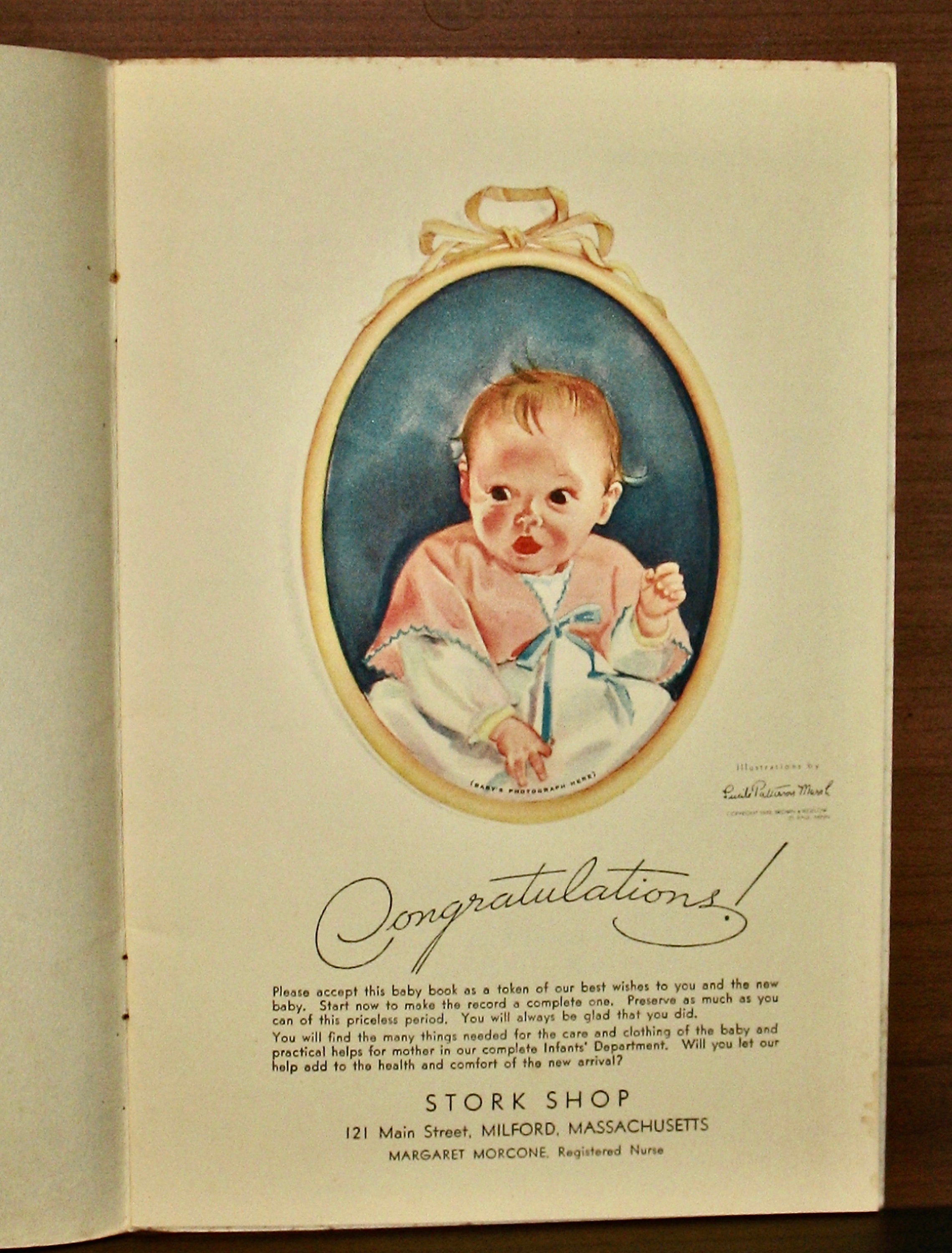 s_boy 1939 Pamphlet of Baby's First Years, Record Book of Baby, 12 Pages