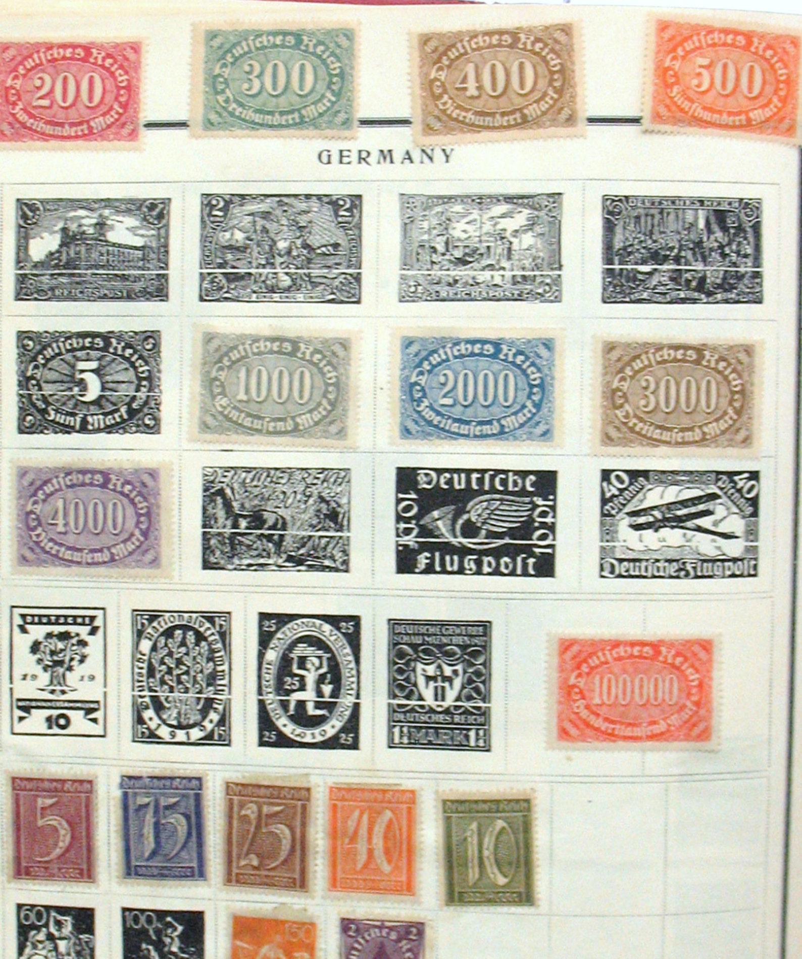 1940s Stamp Album Modern Postage Stamp Album Scott Etsy