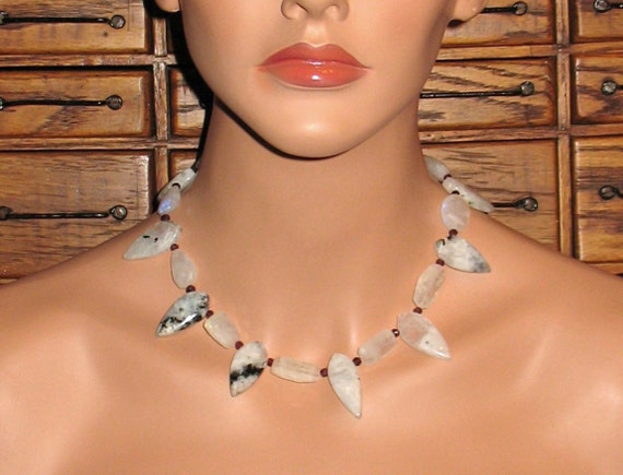 Vintage Moonstones, 90s Artisan-Made Moonstone an… - image 4