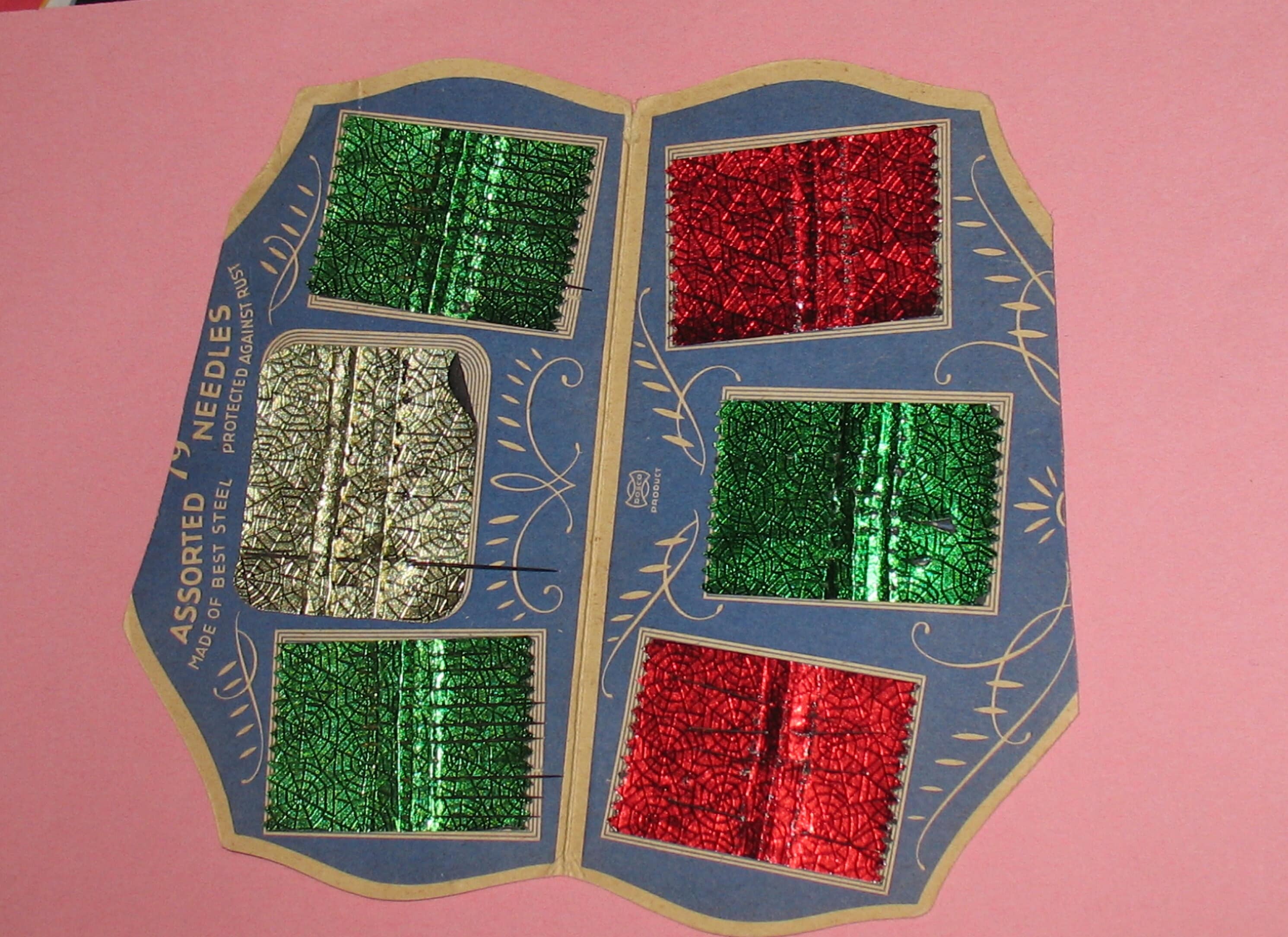 Vintage Sewing Items, 1940s or 1950s Miscellaneous Sewing Paraphernalia