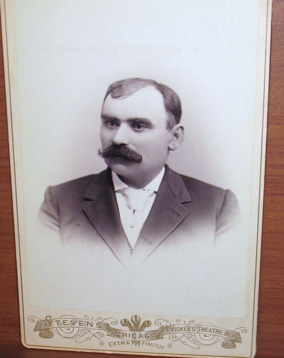 1800s Cabinet Card Photo, Pre-1900 Photo, Old Photograph of Man, Fin de Siecle Photo, Antique Photo, Vintage Paper Ephemera, Photography