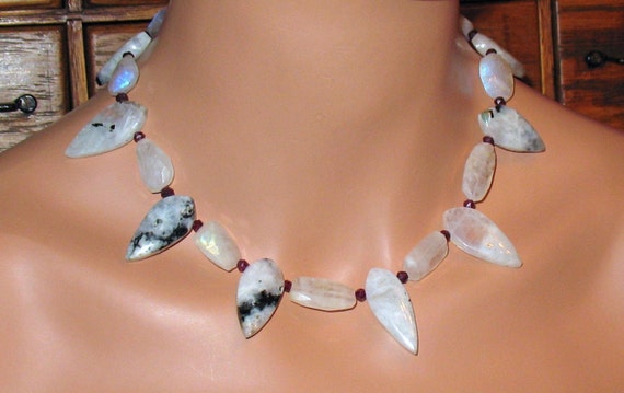 Vintage Moonstones, 90s Artisan-Made Moonstone an… - image 3