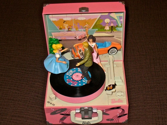enesco barbie music box
