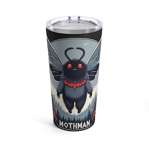 Angelic Mothman Tumbler 20oz
