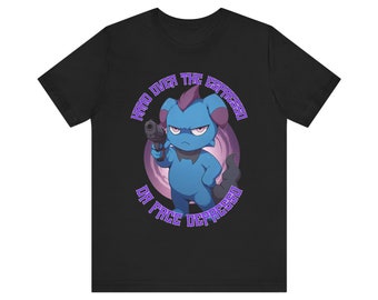 Hand Over The Espresso Or Face Depresso Unisex Jersey Short Sleeve Tee Shirt