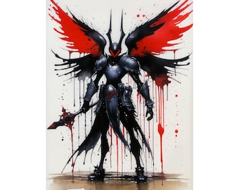 Ink Dragoon Poster