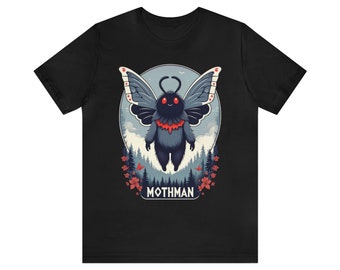 Angelic Mothman Unisex Jersey Short Sleeve T-shirt
