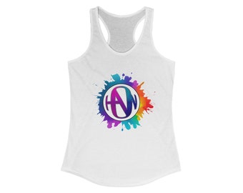 Un toque de camiseta de tirantes de mujer Hanson