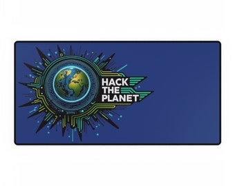 Hack The Planet Desk Mat