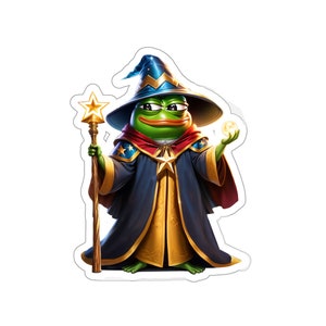Meme Zauberer Pepe Sticker