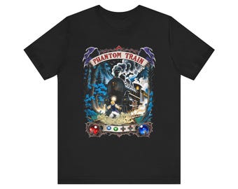 Camiseta de manga corta unisex Phantom Train