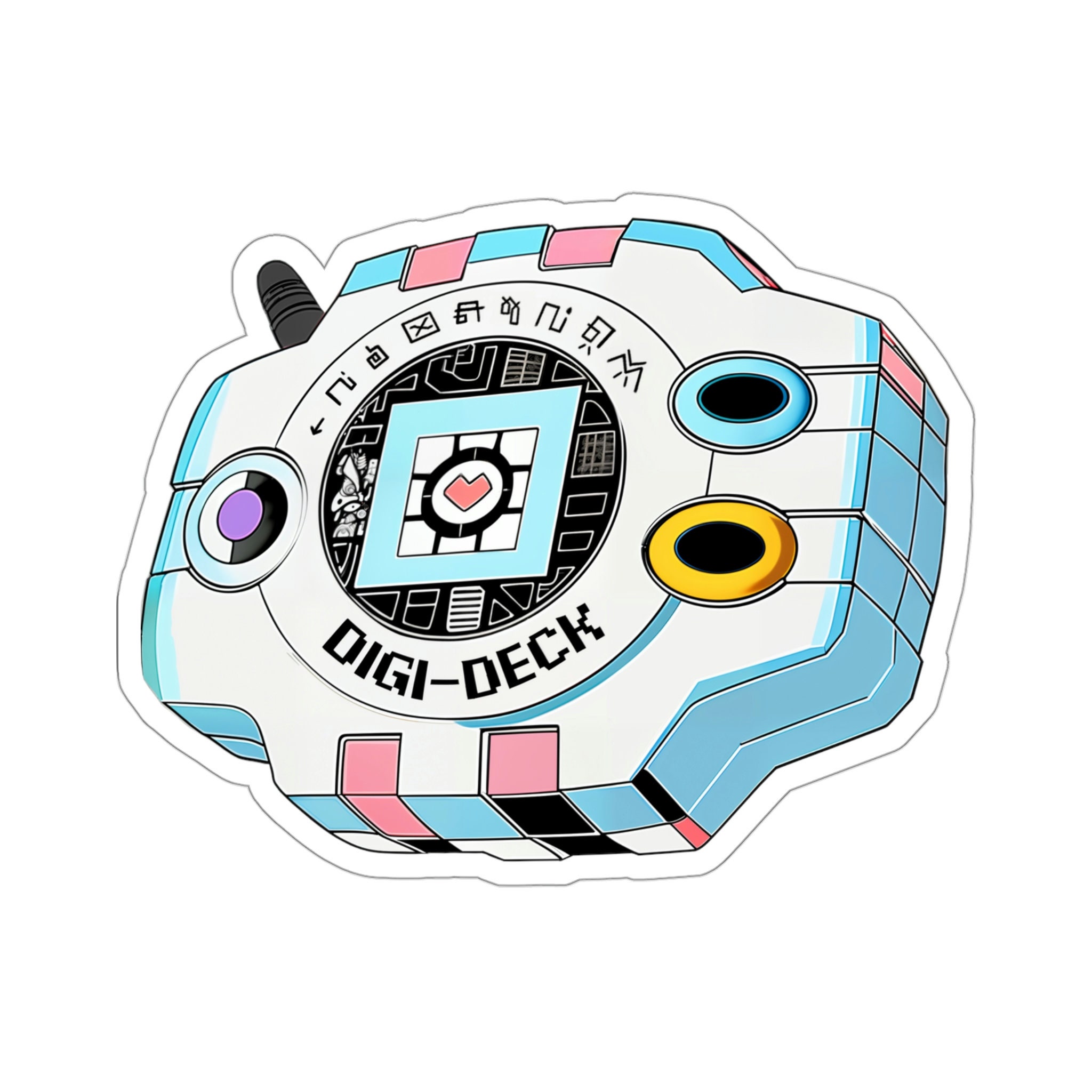 Digi-deck Sticker - Etsy