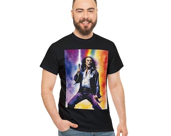 Ronnie James Dio Unisex Heavy Cotton T-Shirt