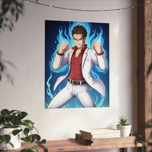 Kiwami Heat Kiryu Kazuma Art Print