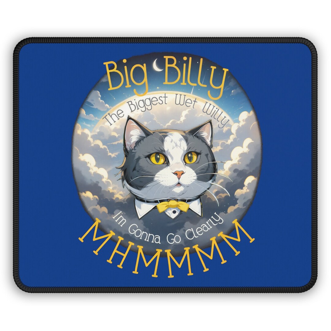 Big Billy the Biggest Wet Willy Gaming Mouse Pad - Etsy