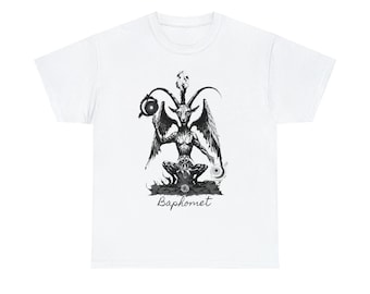 Baphomet Unisex Cotton Tshirt