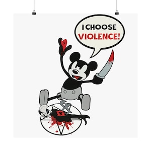 Satanic Mickey Mouse - Etsy
