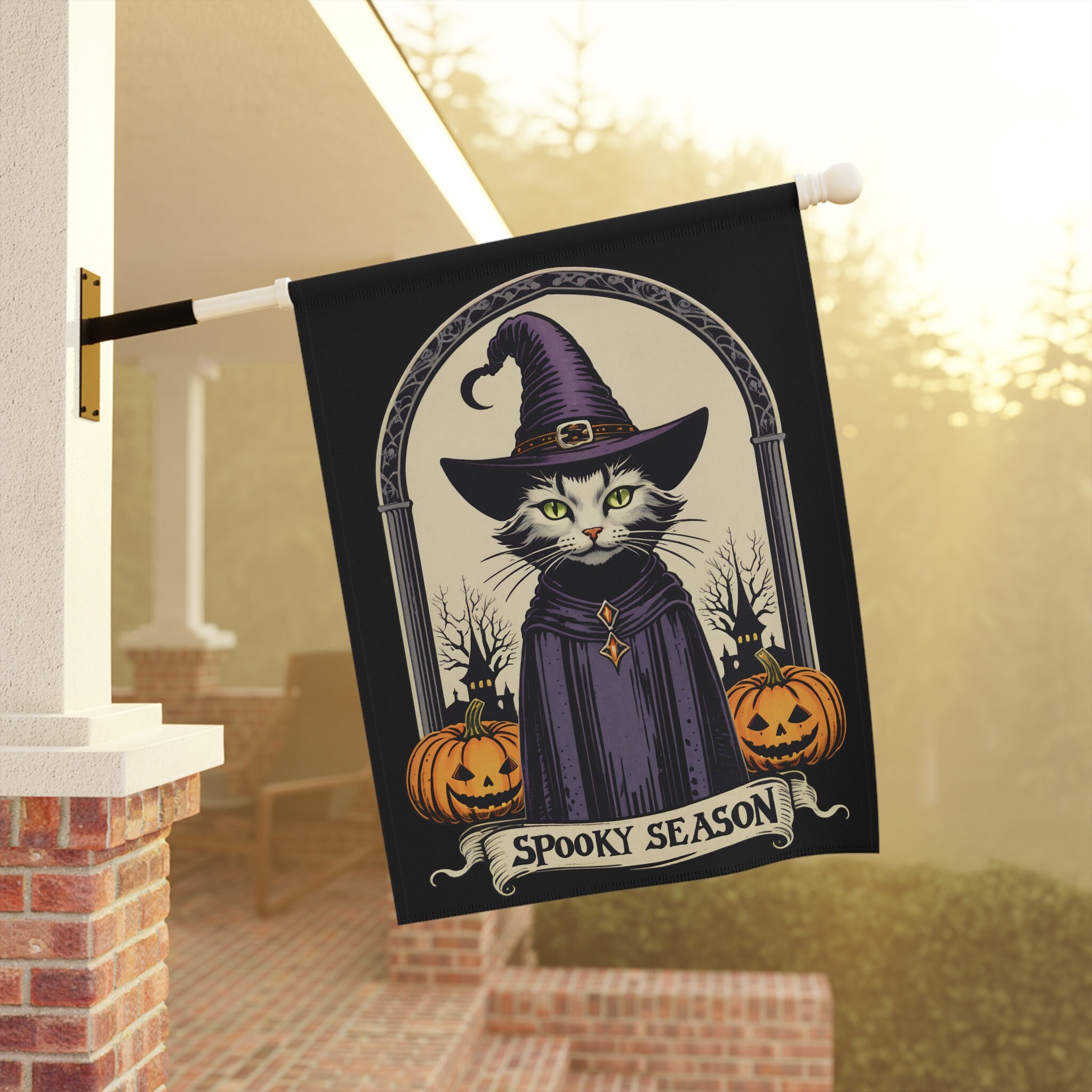 Spooky Cat Banner